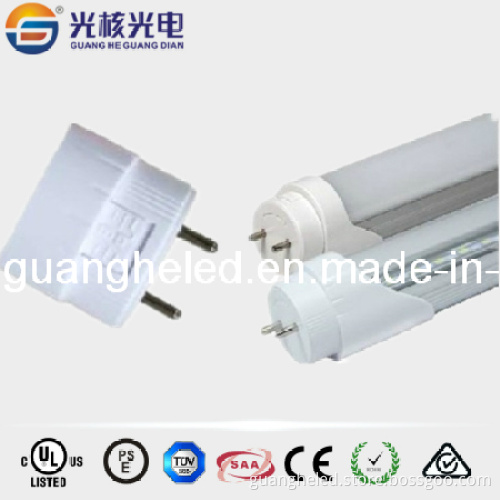 Easy Rotable Cap 9W LED T8 Tube 600mm